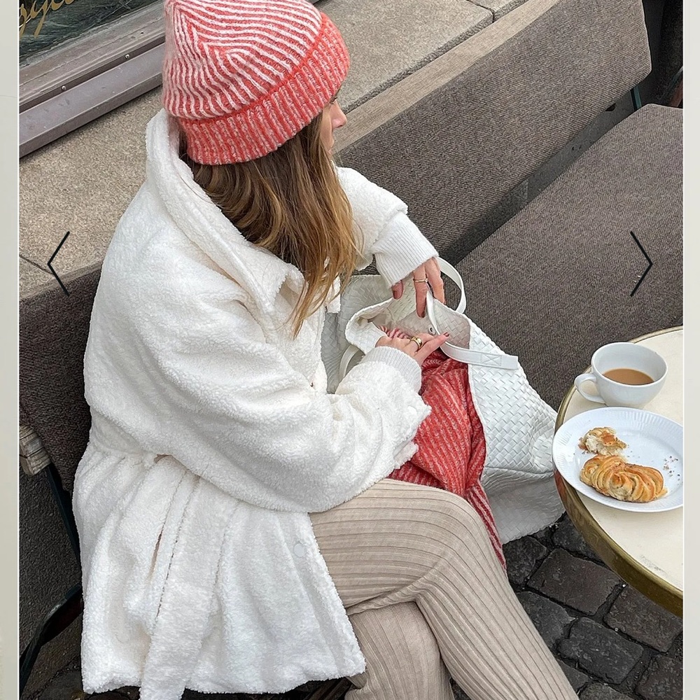 Belted Teddy Jacket